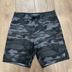 O'Neill Men's Black Camo Swim Shorts
